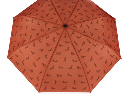 OMBRELLO TECKEL CHRISTMAS MARRONE - Balvi