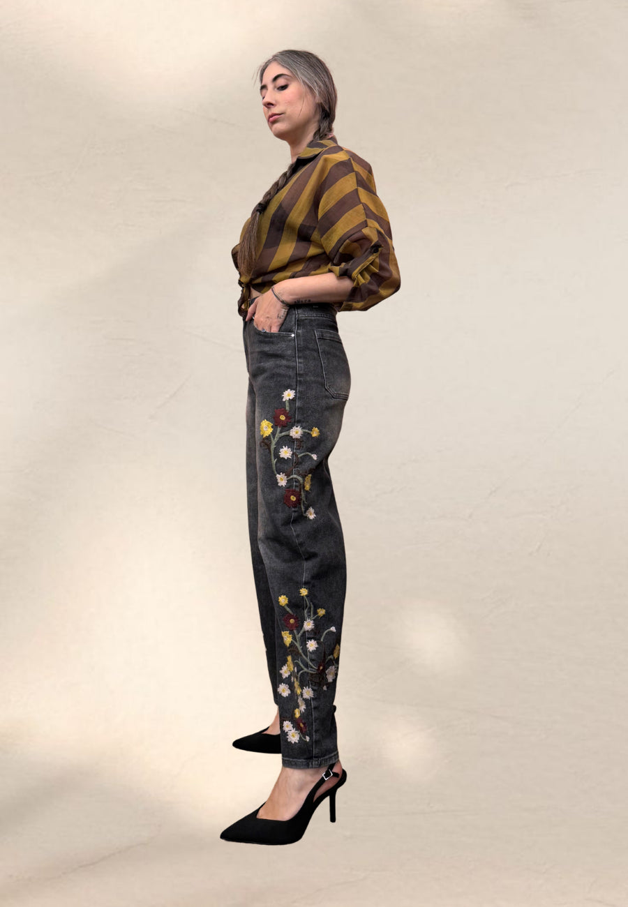 JEANS PIBRI GRIS - An'ge