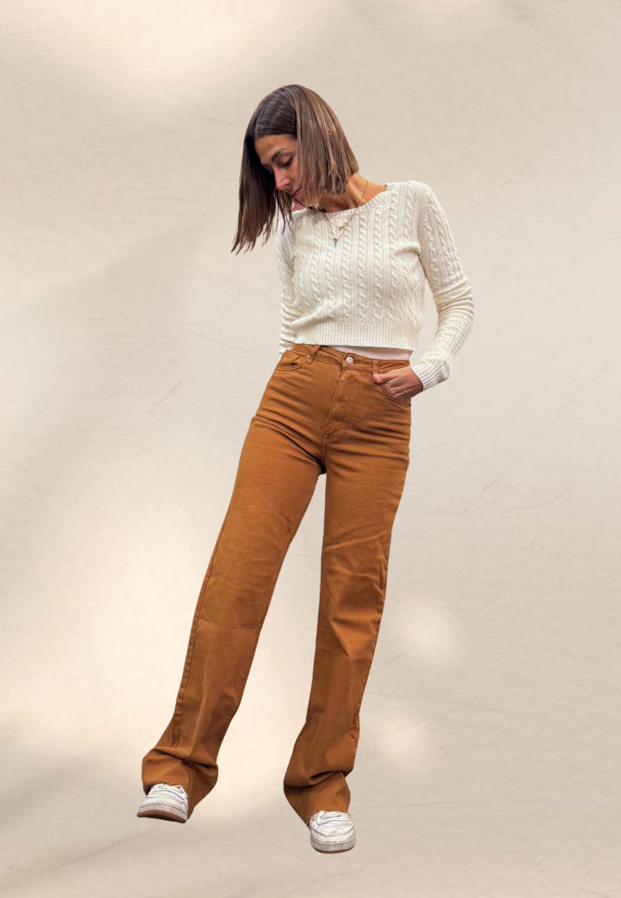 JEANS LAVINIA WIDE LEG - Paris Fashion Shop