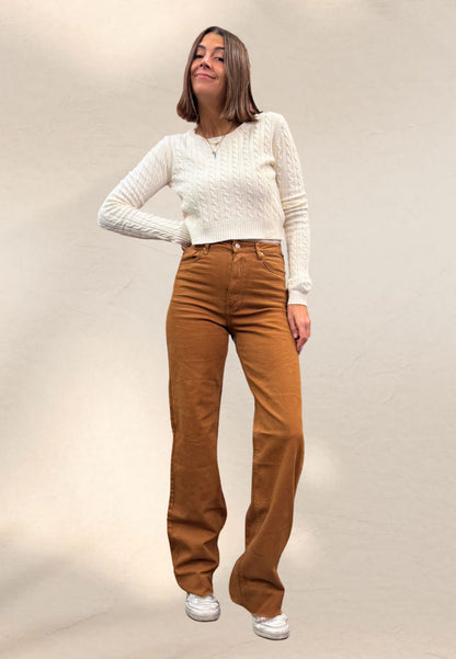 JEANS LAVINIA WIDE LEG - Paris Fashion Shop