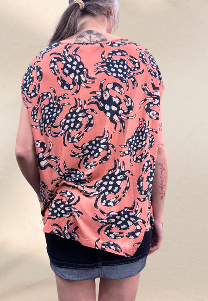 BLUSA PINK CRABS - Pepaloves