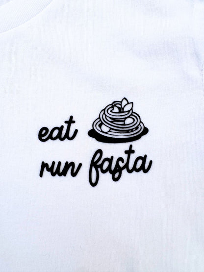 T-SHIRT BABY RUN FASTA - Hand made