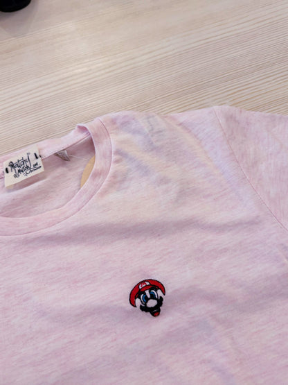 T-SHIRT LOGO SUPER MARIO - Hand made