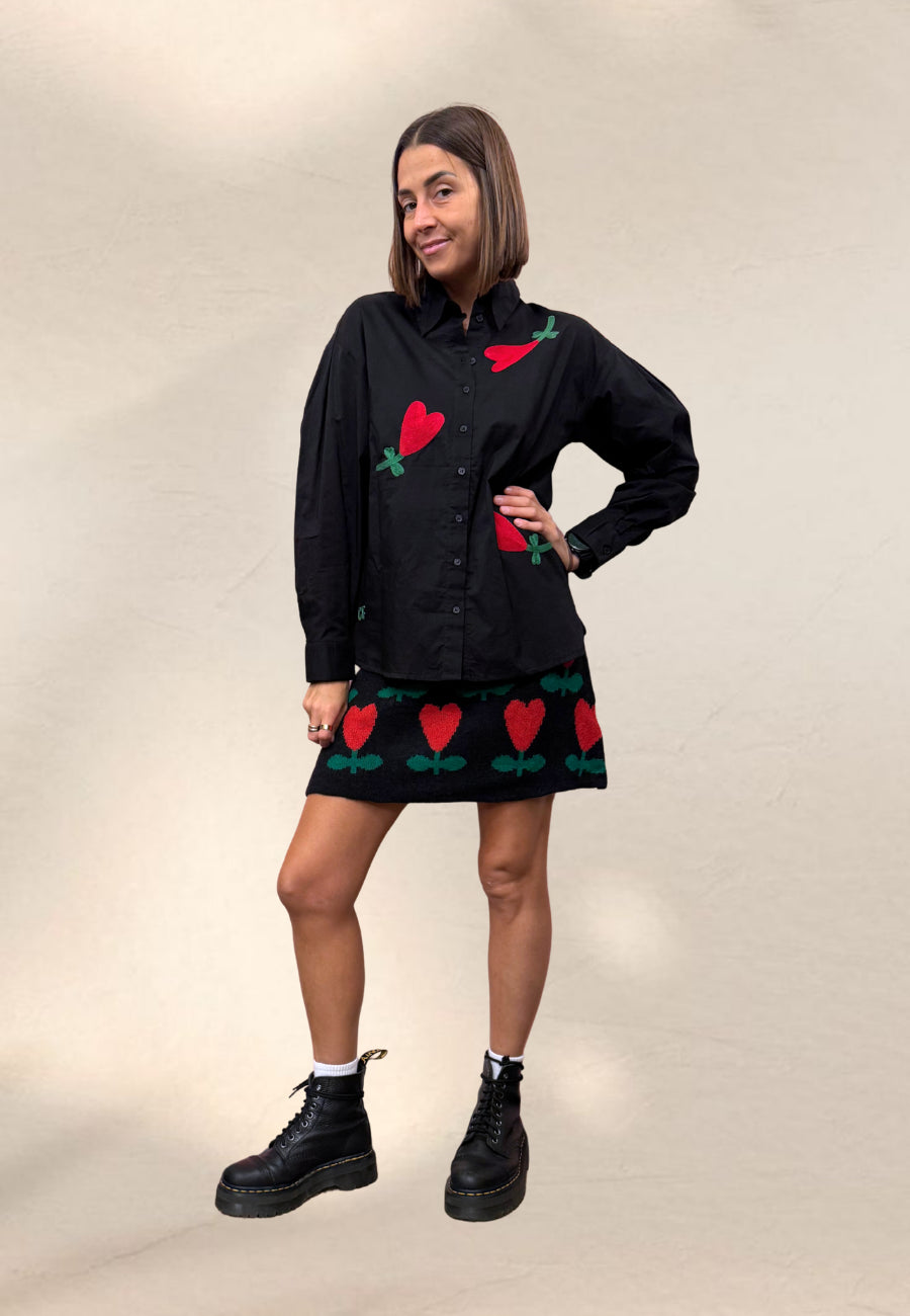 CAMICIA LOLLIPOP BLACK - Compania Fantastica