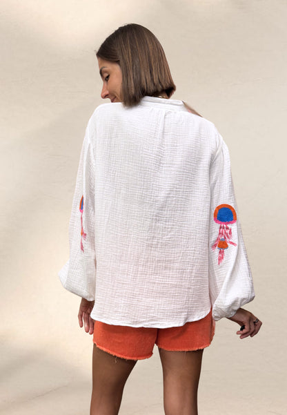 CAMICIA JELLYFISH - I love Paris