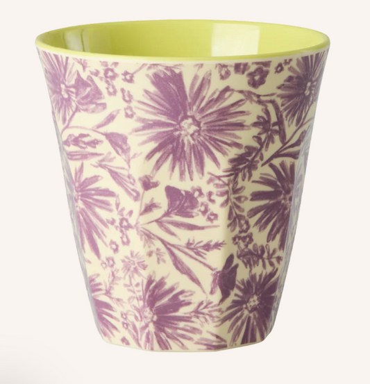 BICCHIERE LARGE FLOWER PRESS - Rice