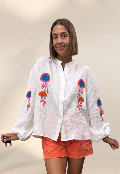 CAMICIA JELLYFISH - I love Paris