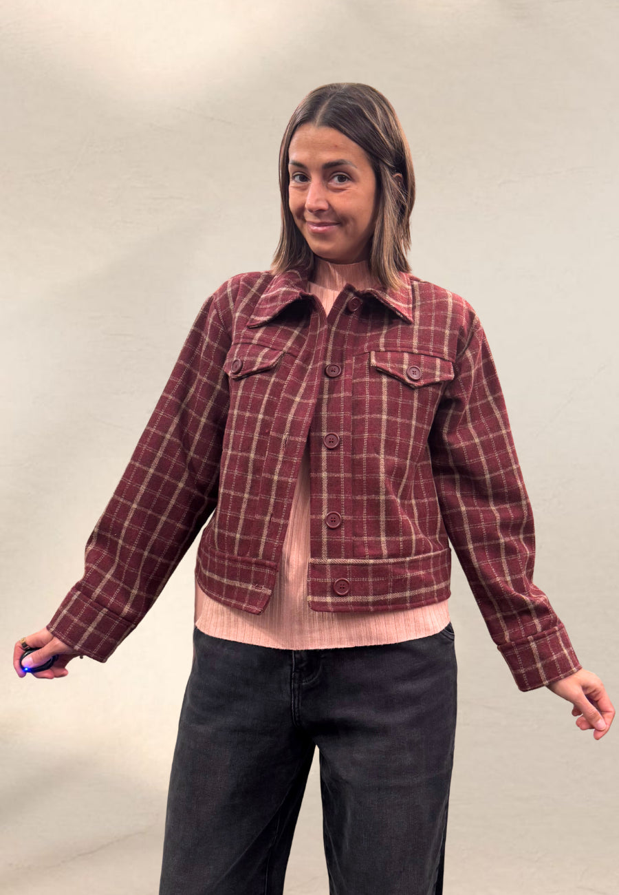 GIACCA AMELIE ROSSA - Paris Fashion Shop