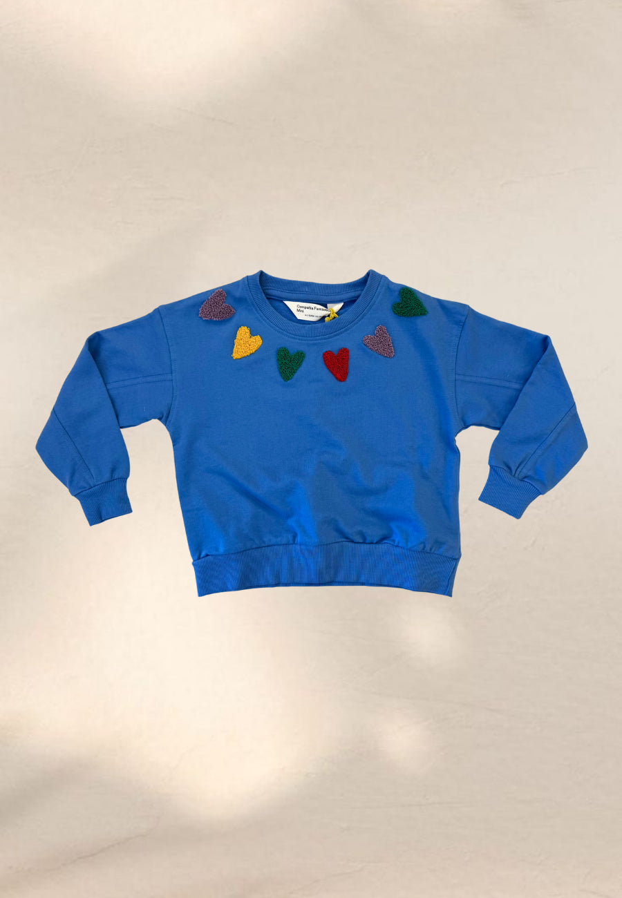 FELPA CUORICINI BABY - Compania Fantastica