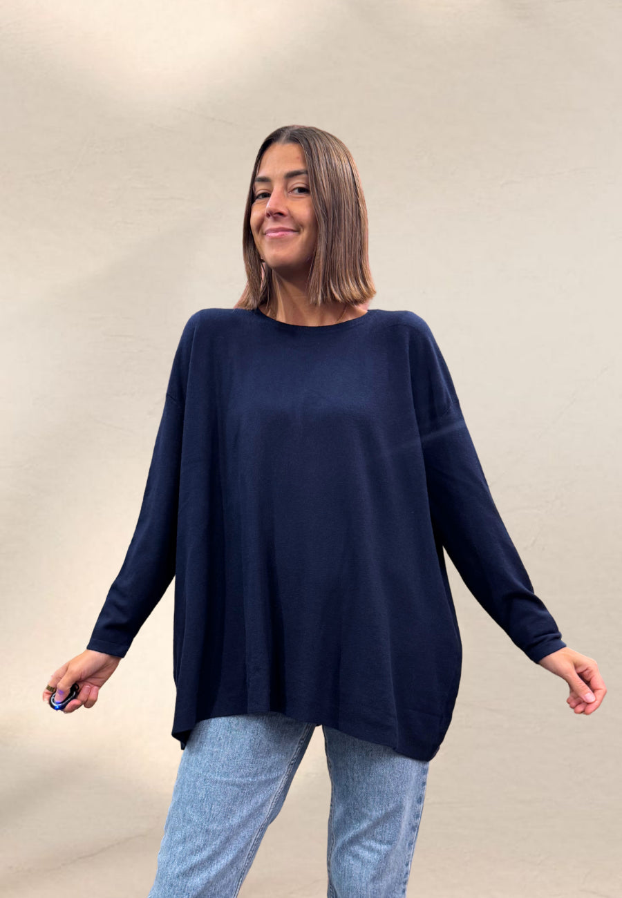 MAGLIONE BASIC OVER - Paris Fashion Shop