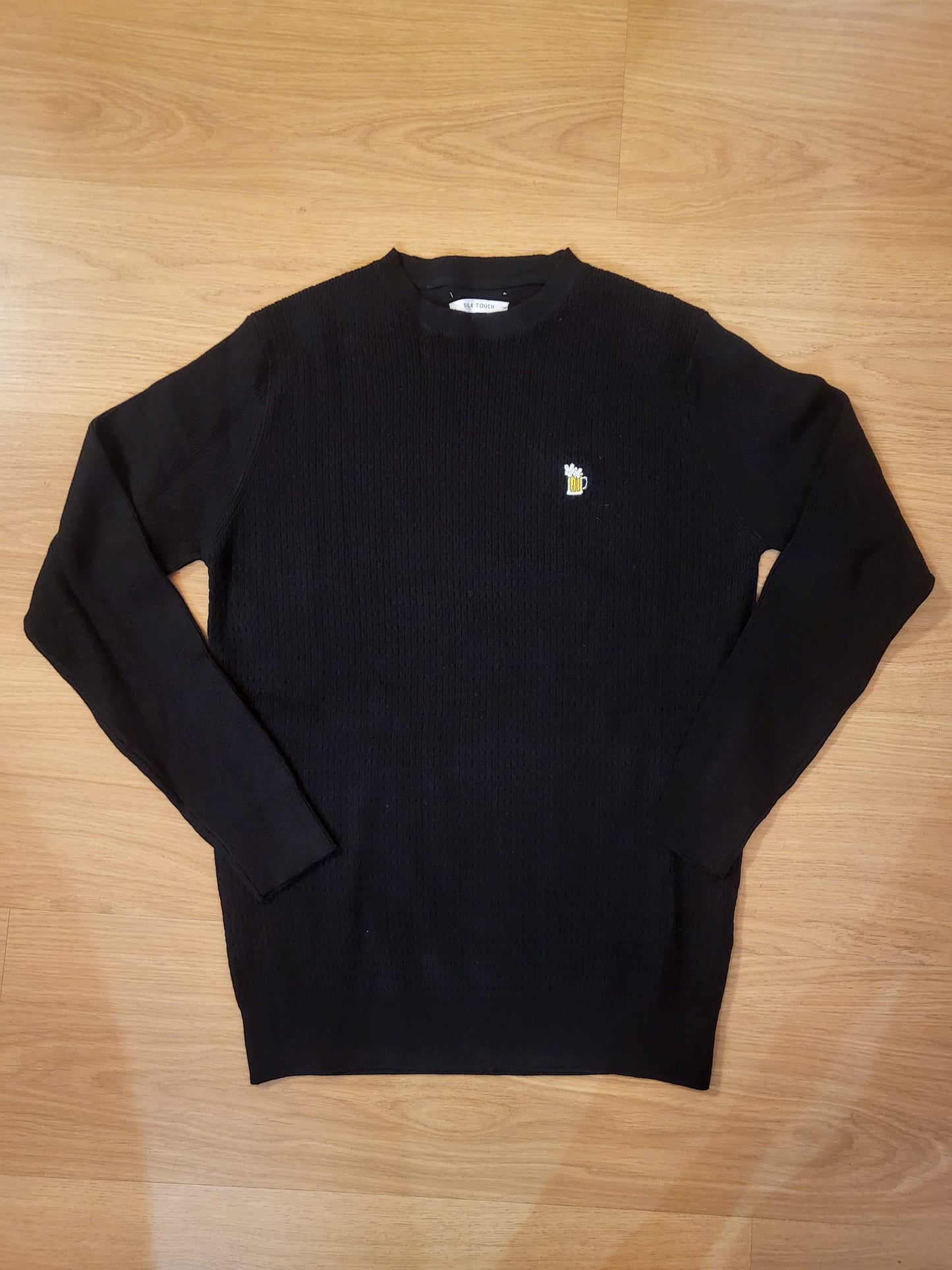 MAGLIONE BIRRA TRECCIA