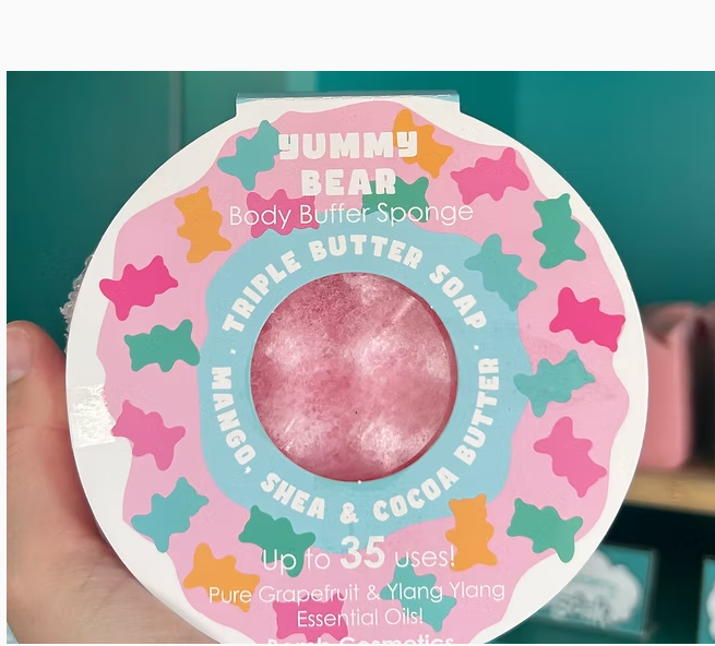 SPUGNA DOCCIA YUMMY BEAR - Bomb Cosmetics