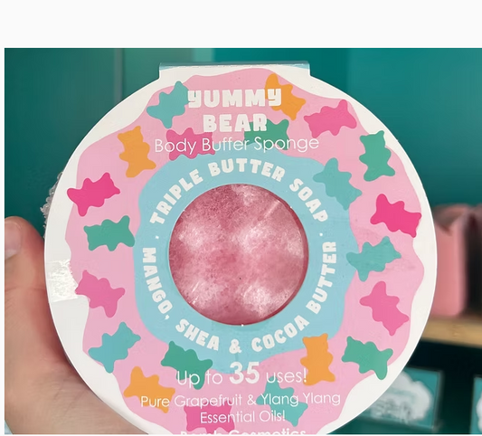 SPUGNA DOCCIA YUMMY BEAR - Bomb Cosmetics