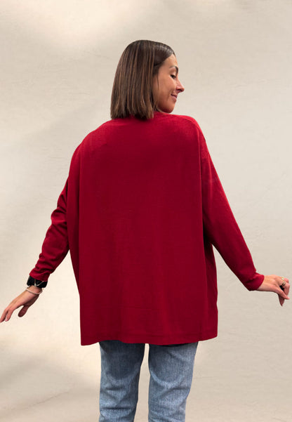 MAGLIONE BASIC OVER - Paris Fashion Shop