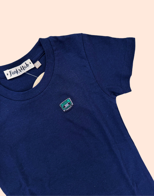 T-SHIRT BABY LOGO CASSETTA