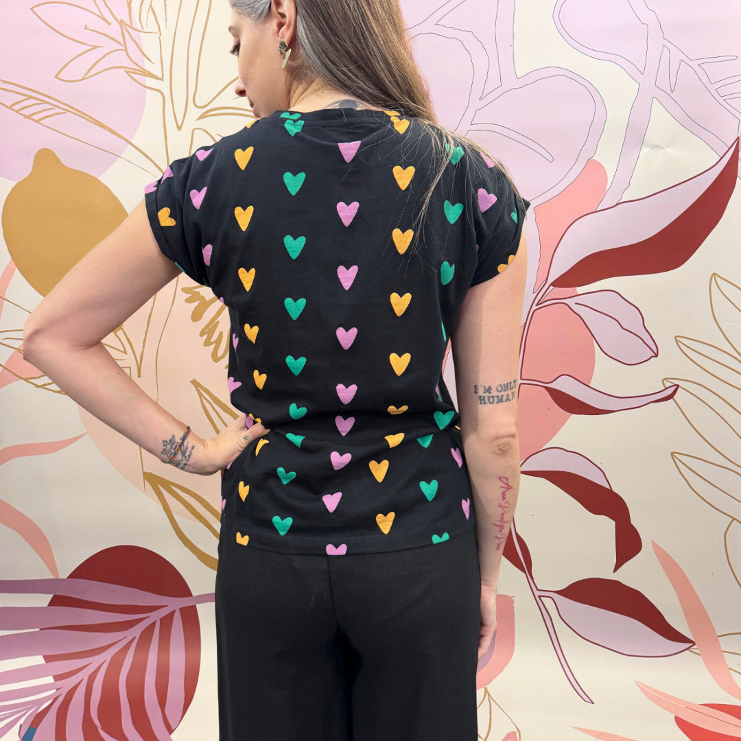 T-SHIRT CUORICINI - Compania Fantastica