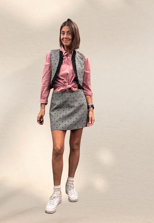 GILET TWEED IN LOVE - Compania Fantastica