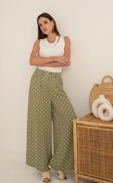 PANTALONE POIS - Paris Fashion Shop