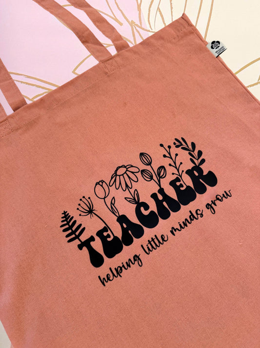BORSA TEACHER BLOOM - Hand made