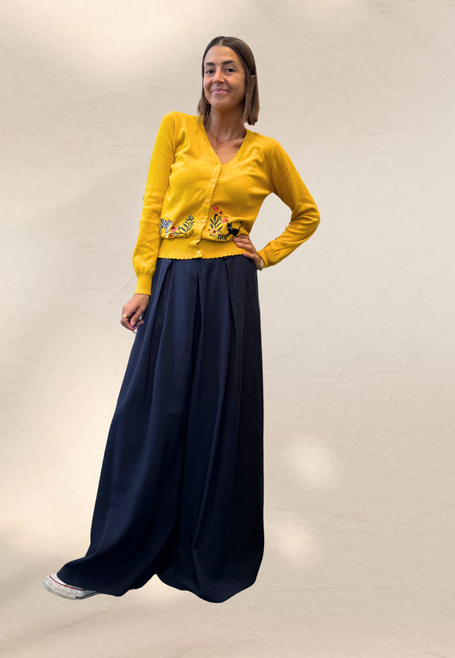 CARDIGAN CRACOVIA GIALLO - Smile Vestidor
