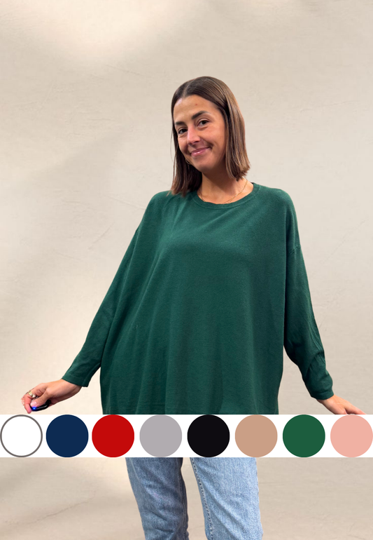 MAGLIONE BASIC OVER - Paris Fashion Shop