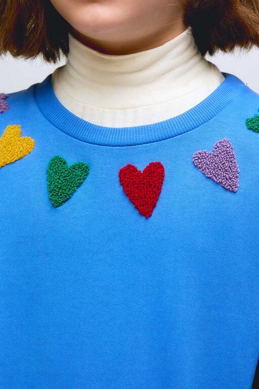 FELPA CUORICINI BABY - Compania Fantastica