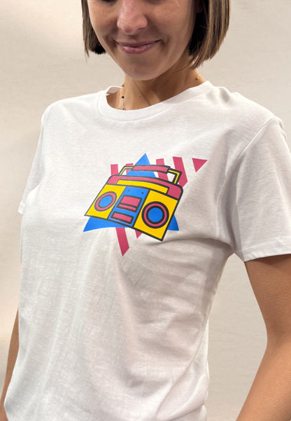 T-SHIRT GETTOBLASTER - Hand made