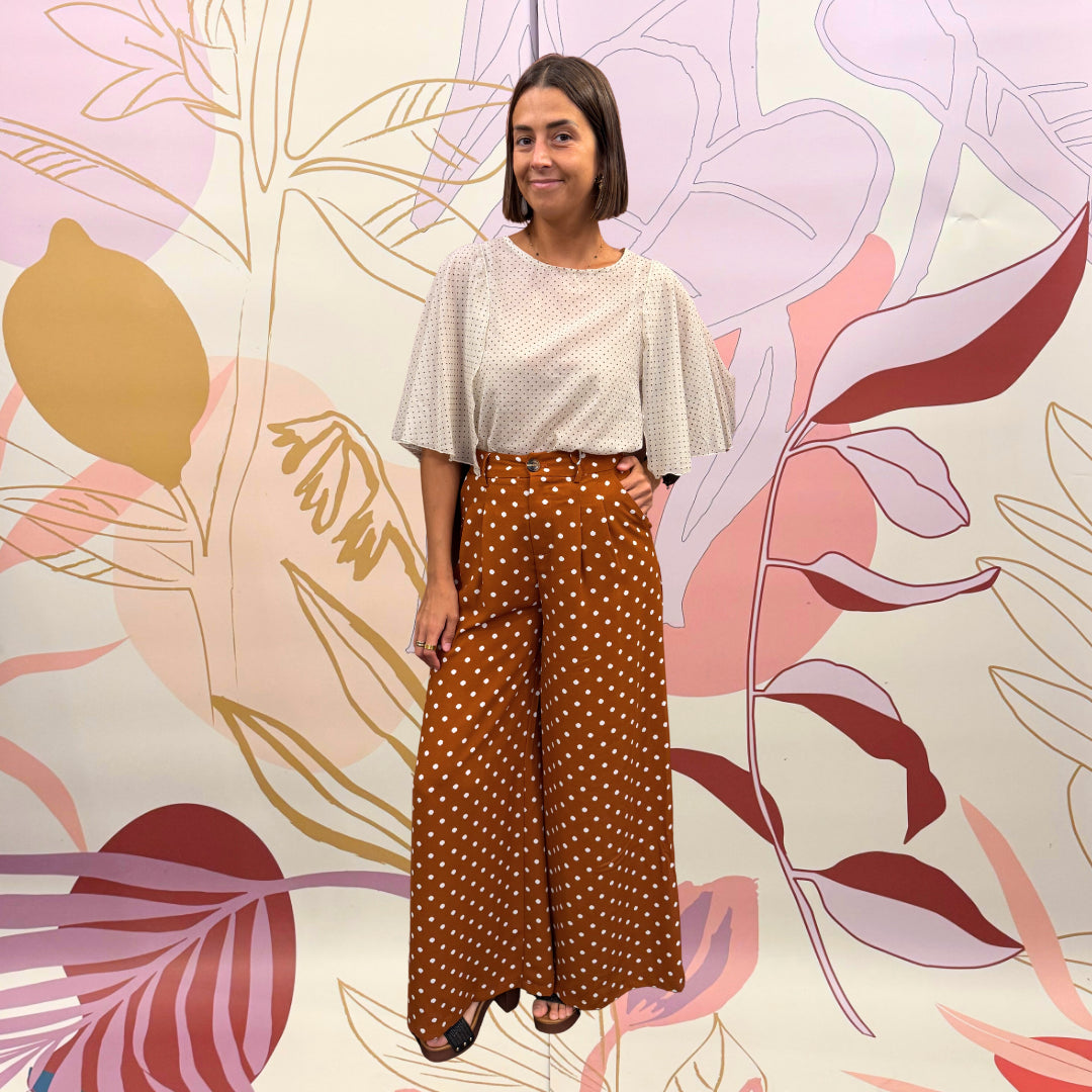 PANTALONE POIS - Paris Fashion Shop