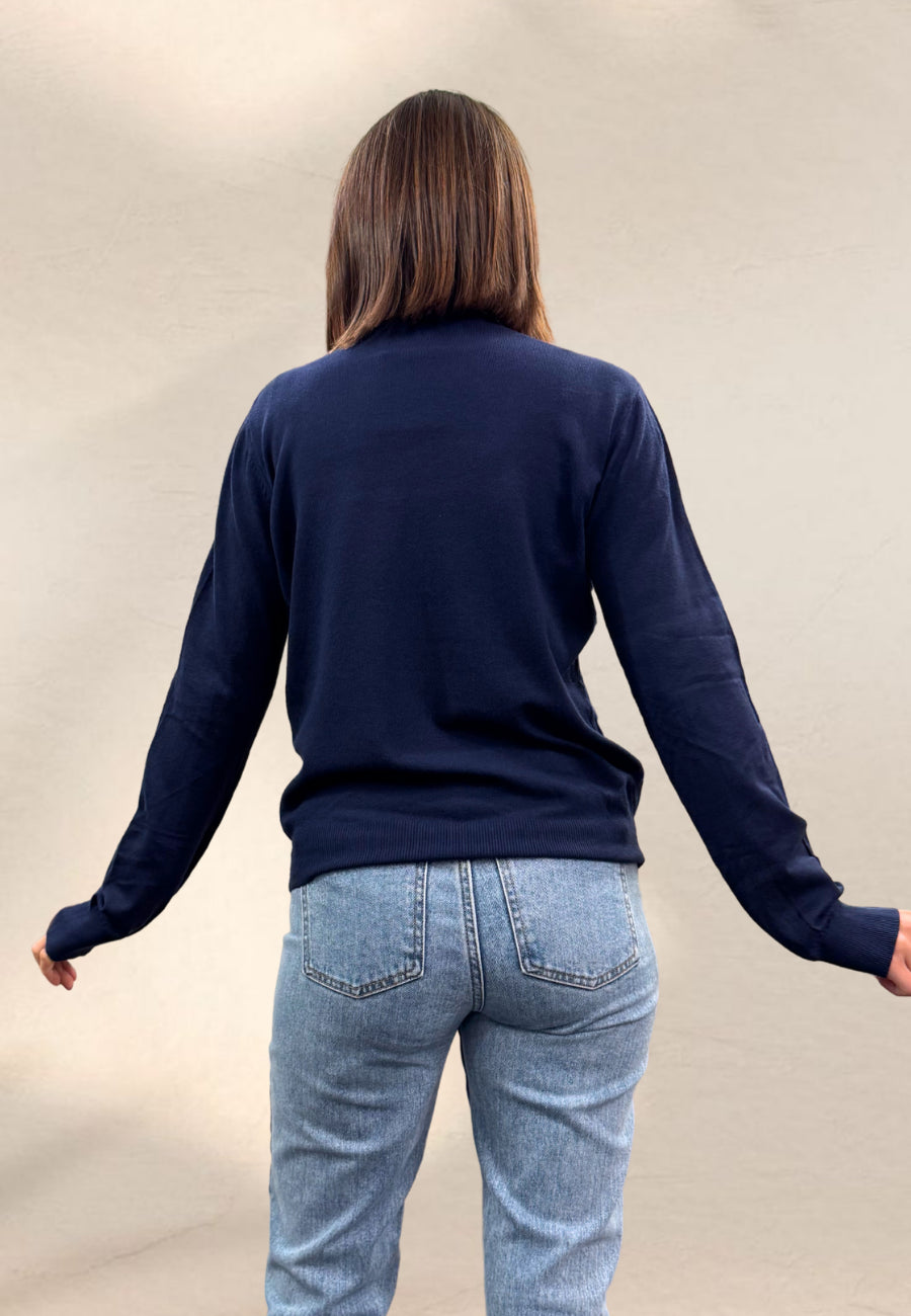 MAGLIONE BASIC MOON - Paris Fashion Shop