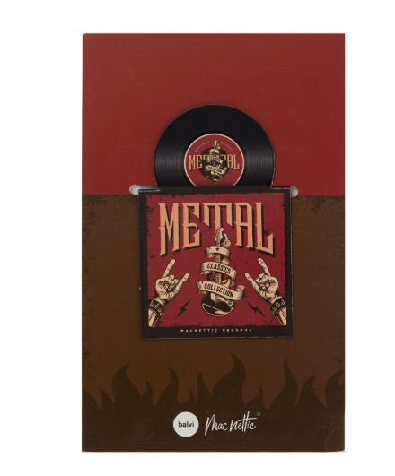 SEGNALIBRO MAGNETIC VINYL METAL - Balvi