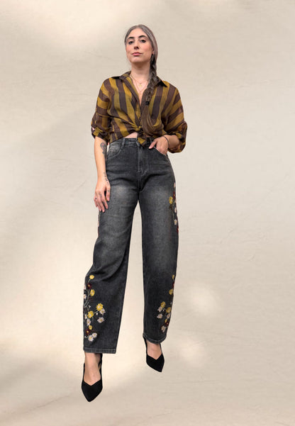 JEANS PIBRI GRIS - An'ge