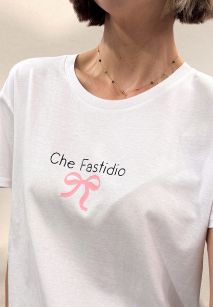 T-SHIRT CHE FASTIDIO - Hand made