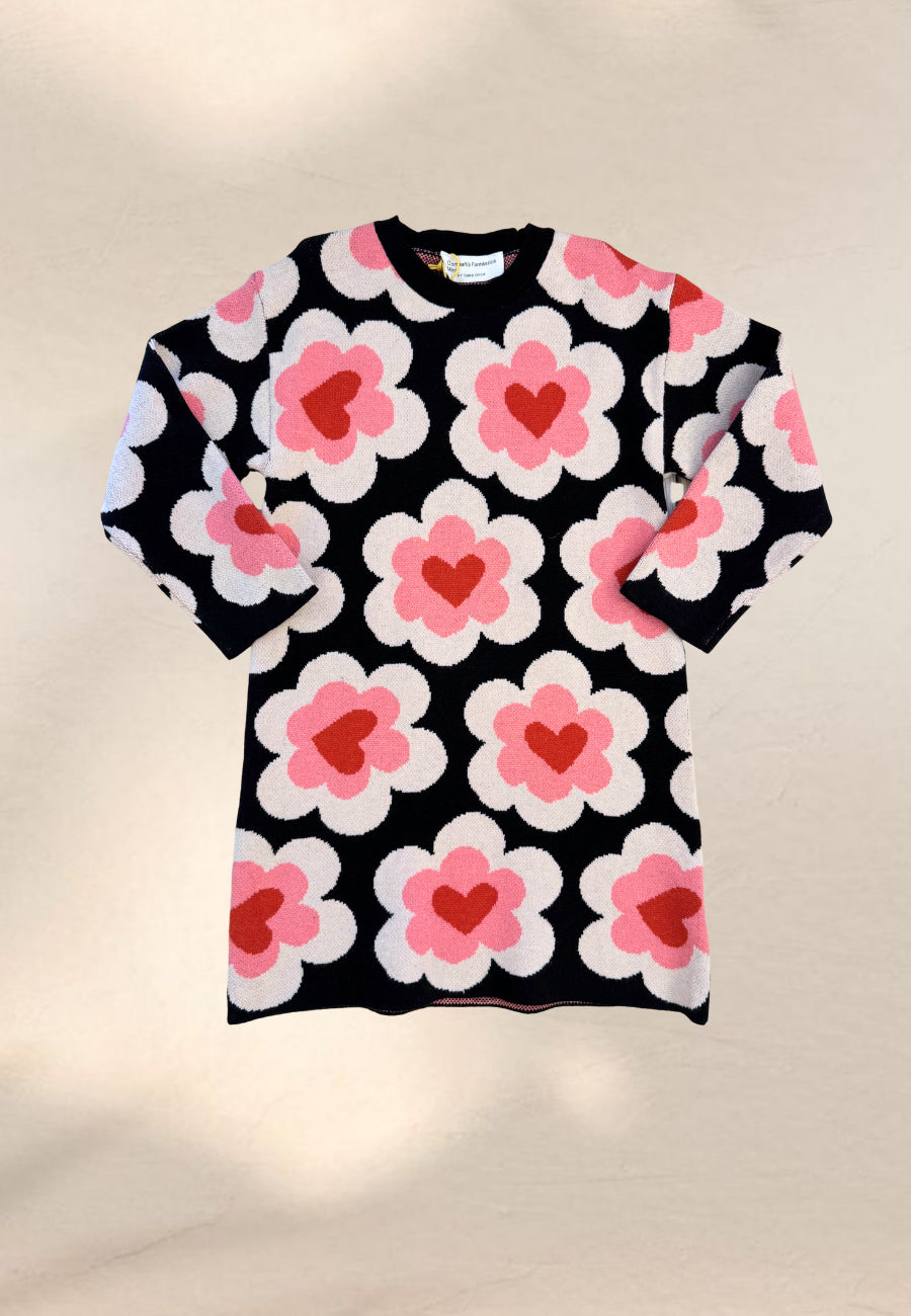 ABITO JUMPER FLOWER IN LOVE BABY - Compania Fantastica