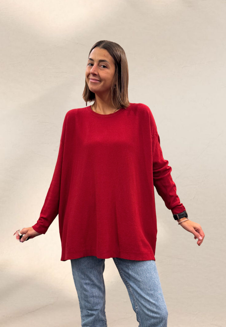 MAGLIONE BASIC OVER - Paris Fashion Shop