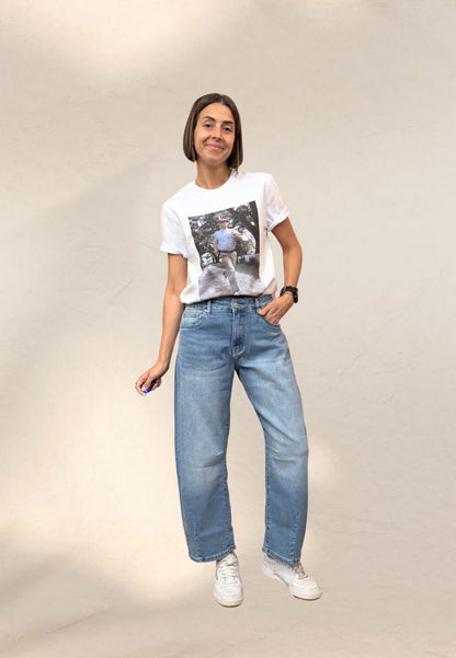 JEANS BARREL LIVIA - I love Paris