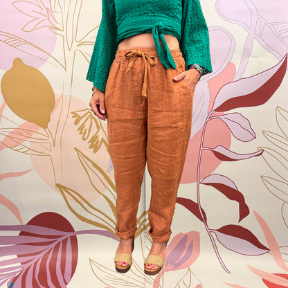 PANTALONE LINO - Fun Art Lab