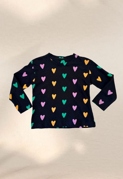 T-SHIRT M/L CUORICINI BABY - Compania Fantastica