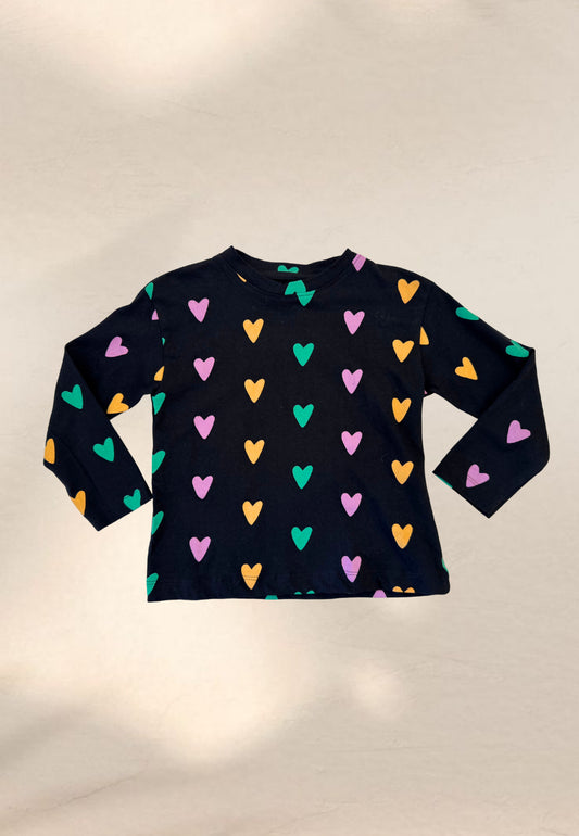 T-SHIRT M/L CUORICINI BABY - Compania Fantastica