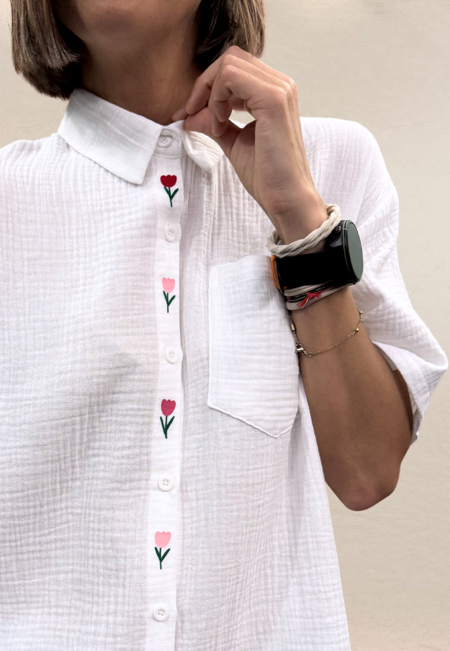 CAMICIA TULIPANINI - Hand made