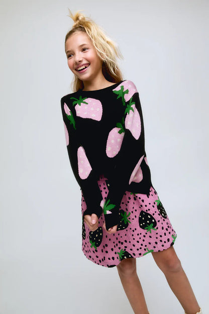MAGLIONE PINKBERRY BABY - Compania Fantastica