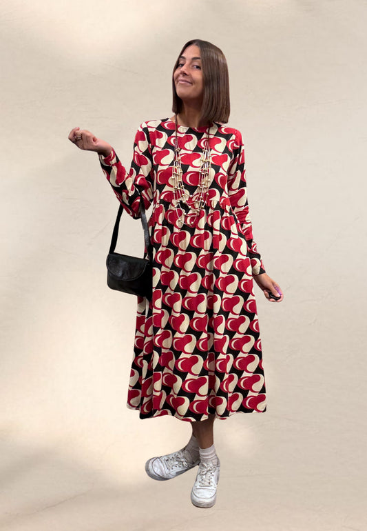 ABITO MIDI HEART ATTACK - Compania Fantastica