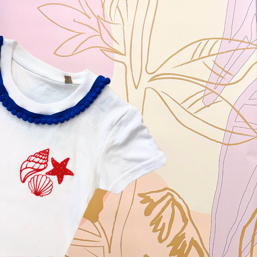 T-SHIRT BABY CONCHIGLIE - Hand made