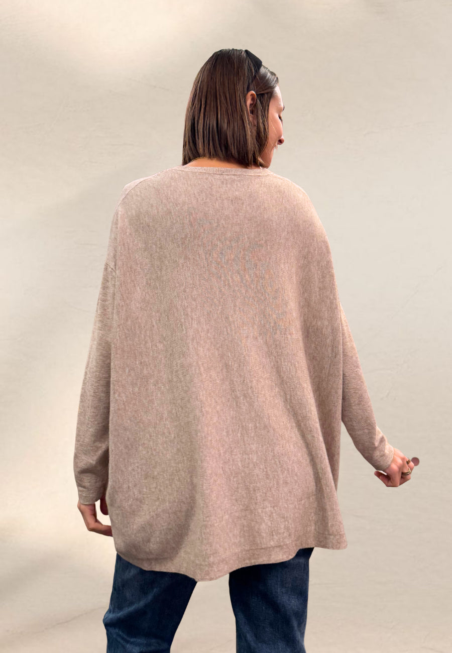 MAGLIONE BASIC OVER - Paris Fashion Shop