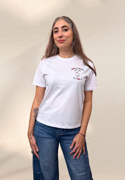 T-SHIRT DOG HOME - Hand made