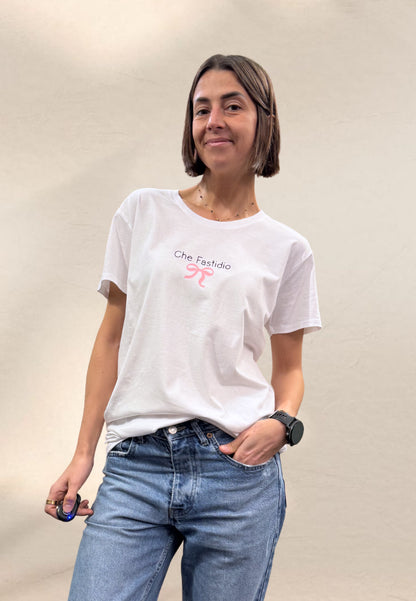 T-SHIRT CHE FASTIDIO - Hand made