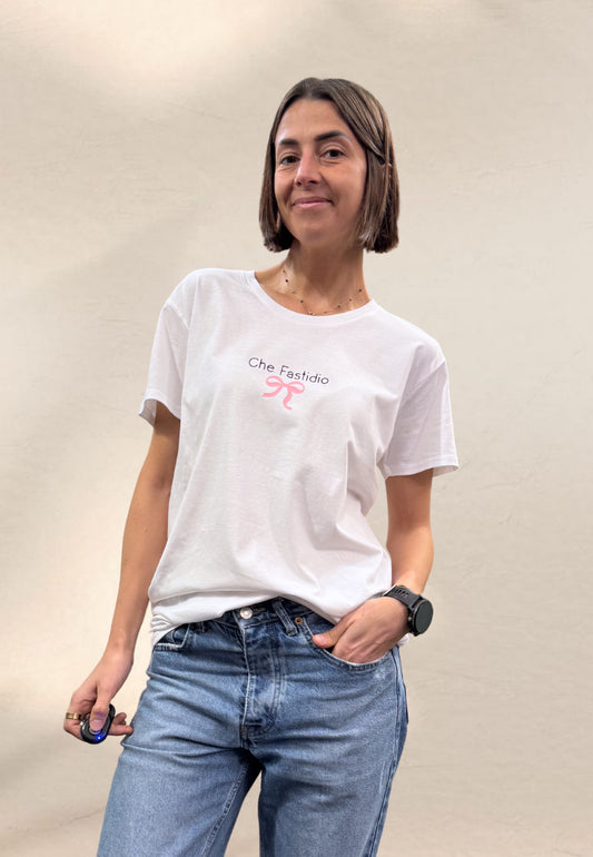 T-SHIRT CHE FASTIDIO - Hand made