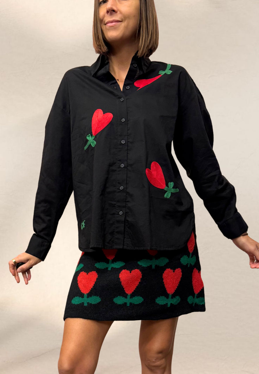 CAMICIA LOLLIPOP BLACK - Compania Fantastica
