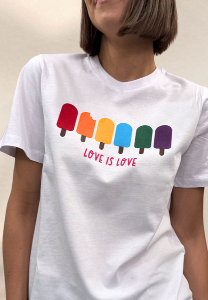 T-SHIRT LOVEISLOVE - Hand made