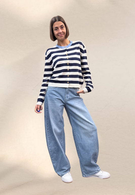 CARDIGAN RIGOLì BLUE - Compania Fantastica