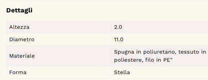 SPUGNA CUCINA STELLA